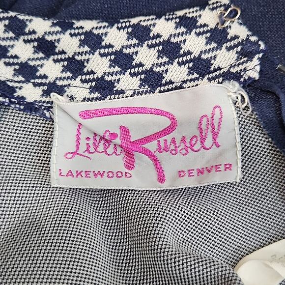 Vintage Lilli Russell Knee Length Dress Size Medium - Picture 11 of 13